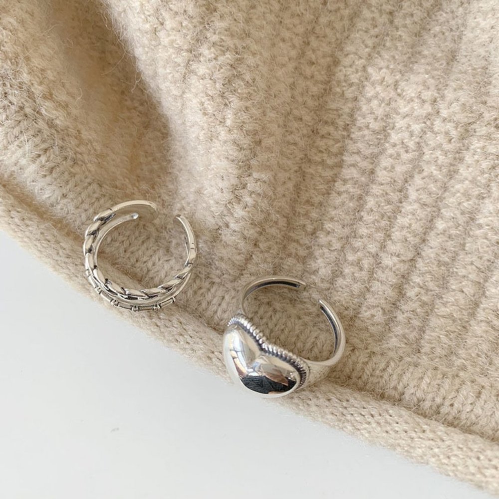 NEW 925 Sterling Silver Open Adjustable Ring - Picture 6 of 10